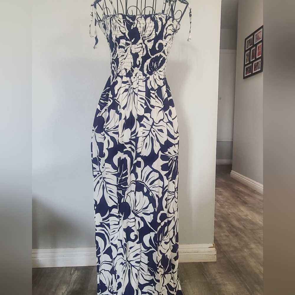 Vintage Paradise Bay maxi dress- OSFM